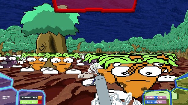 Screenshot z Veg out Crew FPS