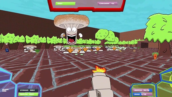 Screenshot z Veg out Crew FPS