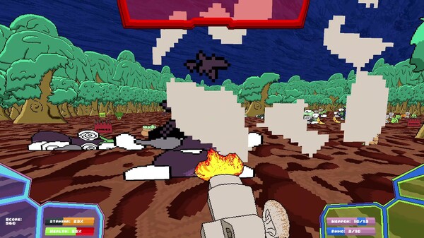 Screenshot z Veg out Crew FPS