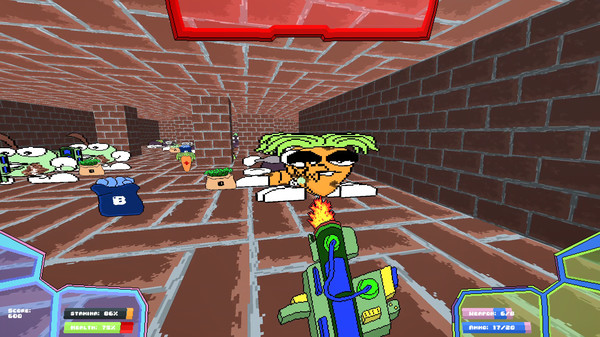 Screenshot z Veg out Crew FPS