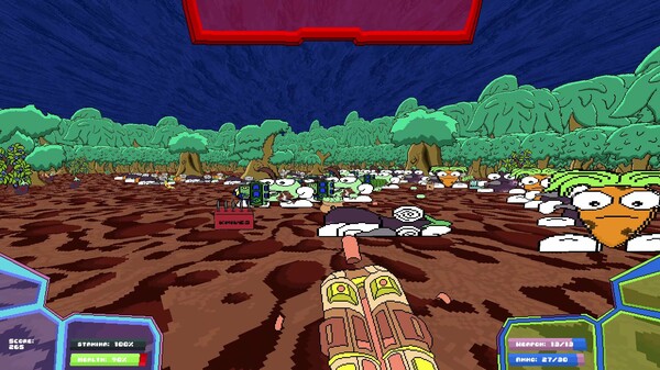 Screenshot z Veg out Crew FPS