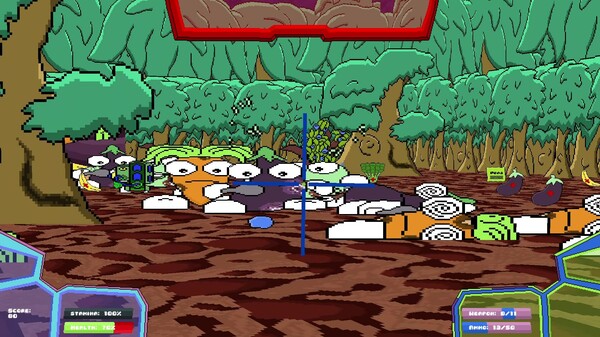 Screenshot z Veg out Crew FPS