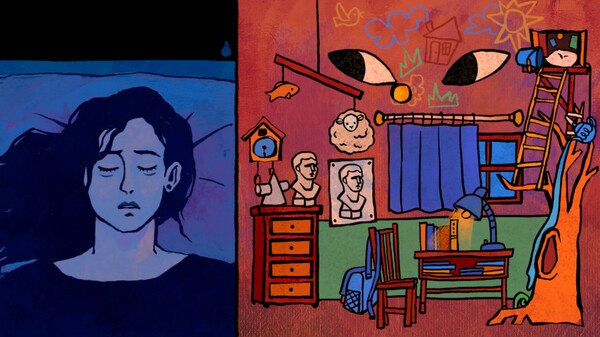 Screenshot z Insomnia: Theater in the Head