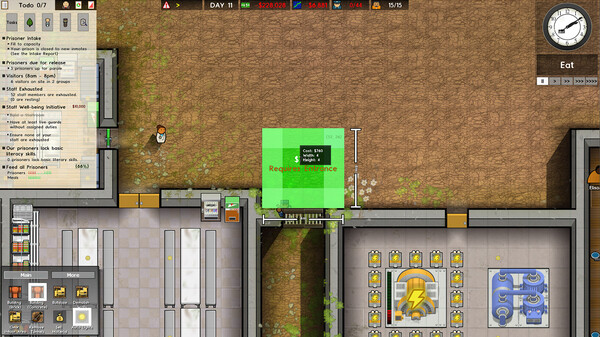 Screenshot z Prison Architect - Free For Life