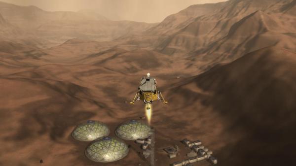 Screenshot z Lunar Flight