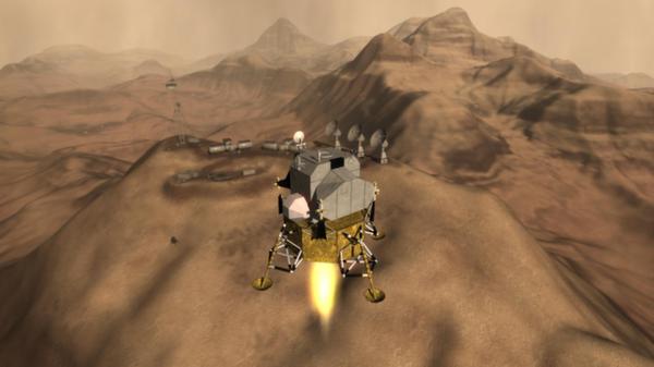 Screenshot z Lunar Flight