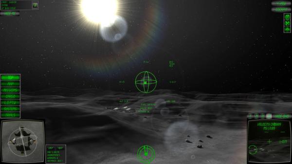 Screenshot z Lunar Flight