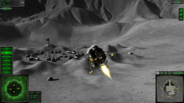 Screenshot z Lunar Flight