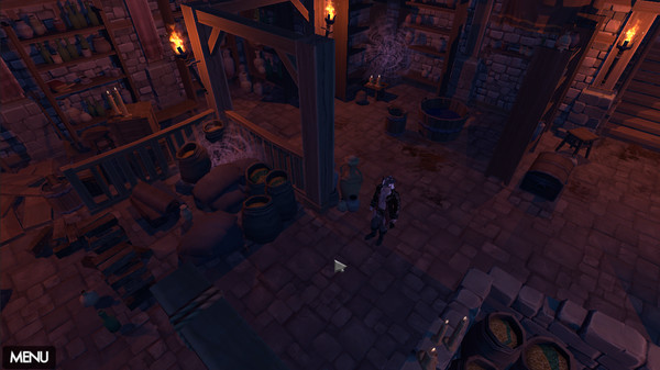 Screenshot z Curse of Black Bone