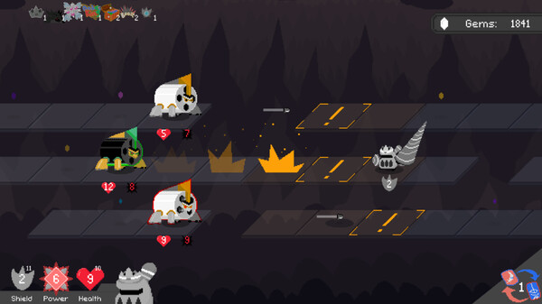 Screenshot of DodgeKing gameplay showing in-action mechanics