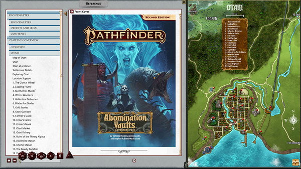 Fantasy Grounds - Pathfinder 2 RPG - Abomination Vaults