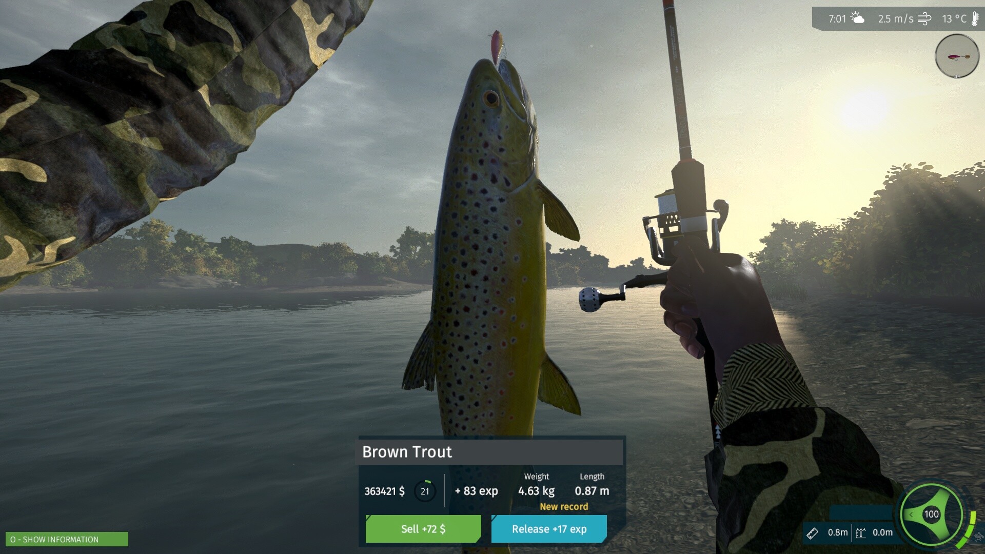 Ultimate Fishing Simulator - Taupo Lake DLC Featured Screenshot #1