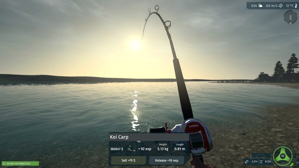 Screenshot z Ultimate Fishing® Simulator - Taupo Lake DLC