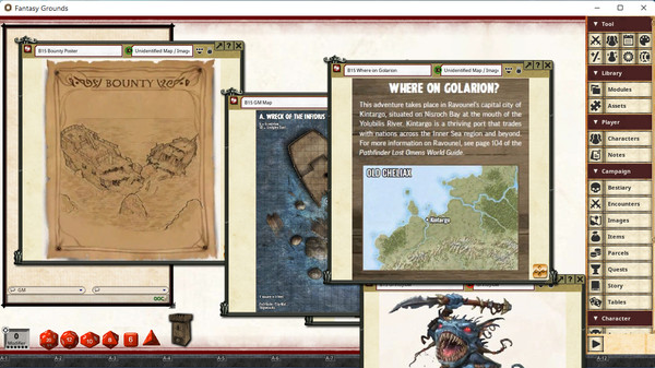 Fantasy Grounds - Pathfinder 2 RPG - Pathfinder Bounty #15: Treasure off the Coast