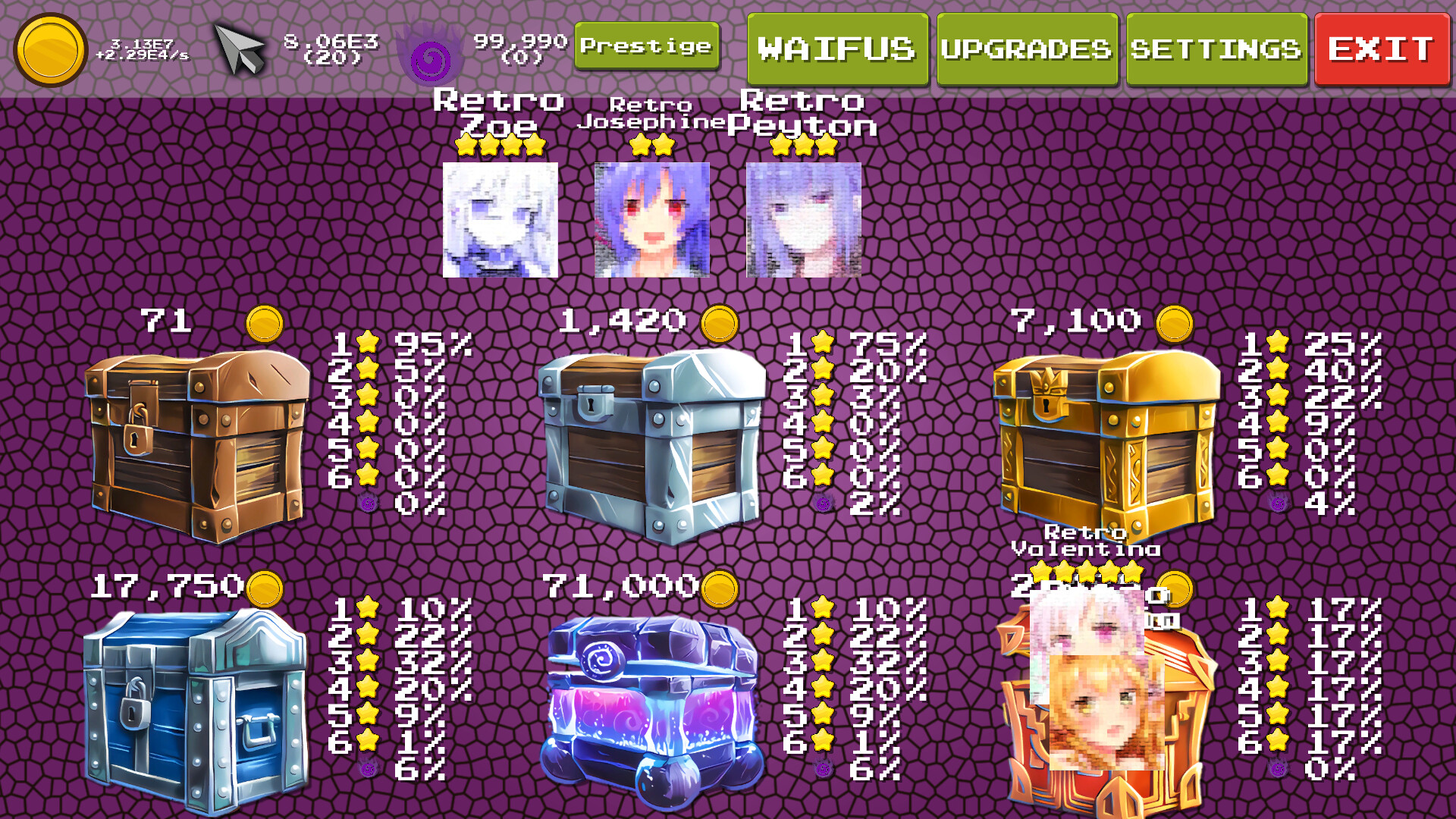#5. Loot Box Waifus (Steam) 由: waifuDD