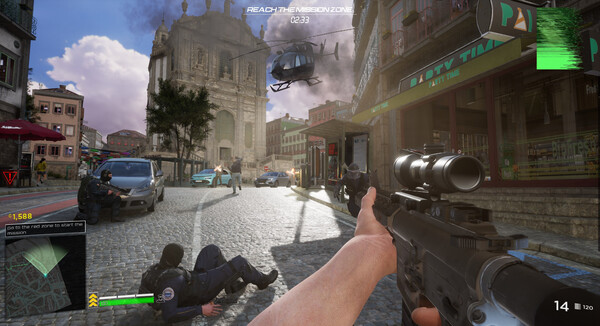 Screenshot z Alpha Response