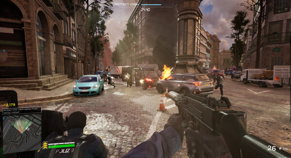 Screenshot z Alpha Response