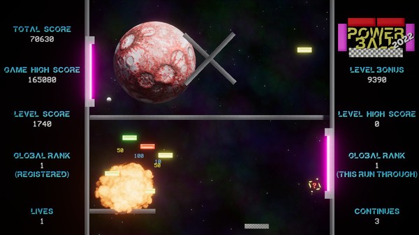 Screenshot z Power Ball 2022