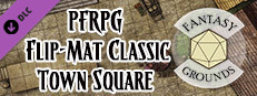 Fantasy Grounds - Pathfinder RPG - Pathfinder Flip-Map - Classic Town Square Small Capsule Image