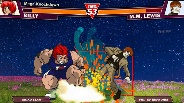 Screenshot z Mega Knockdown Soundtrack