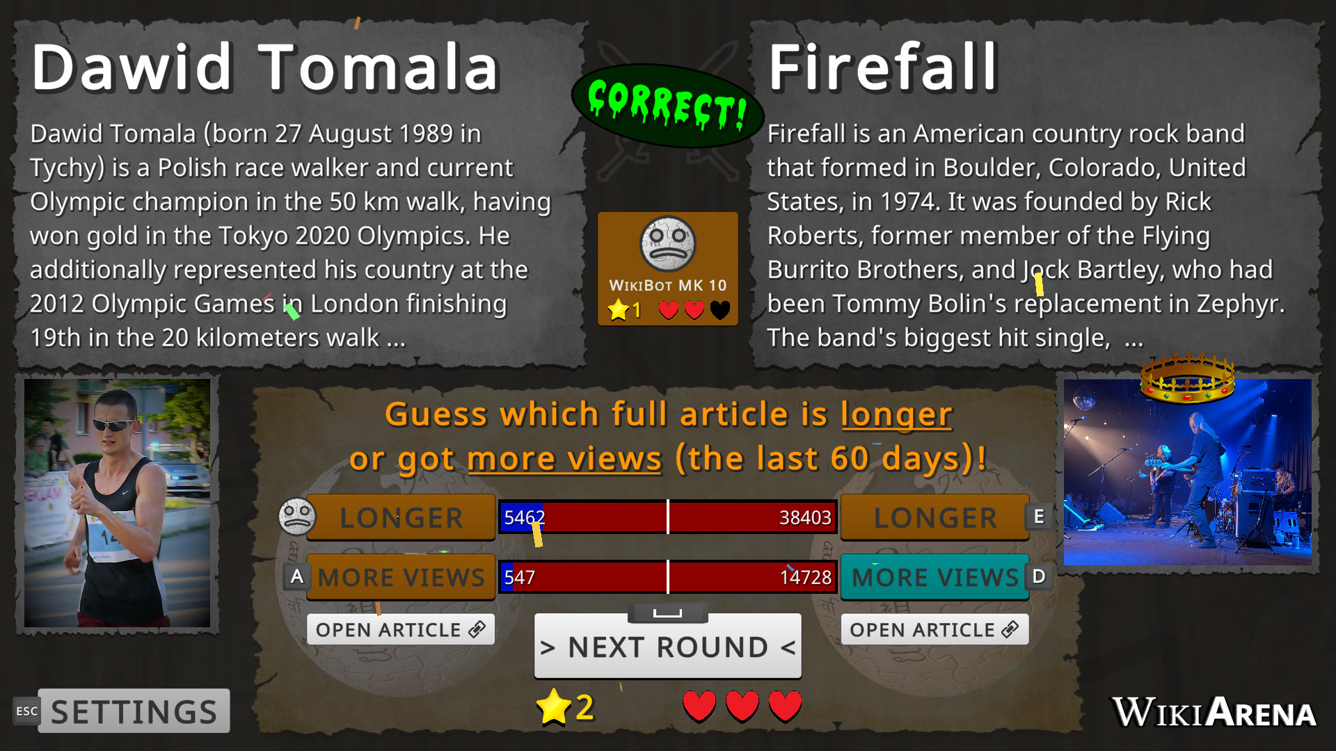 WikiArena screenshot #5