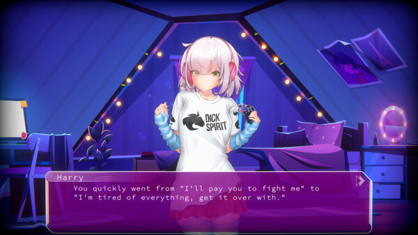 Screenshot z Gamer Girls: Futanari