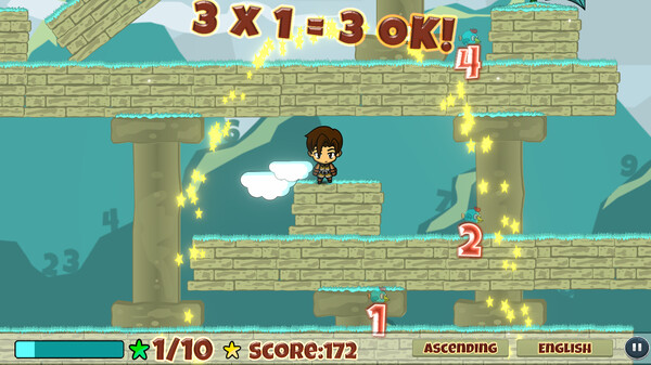 Screenshot z Math Tower 2
