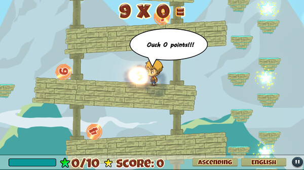 Screenshot z Math Tower 2