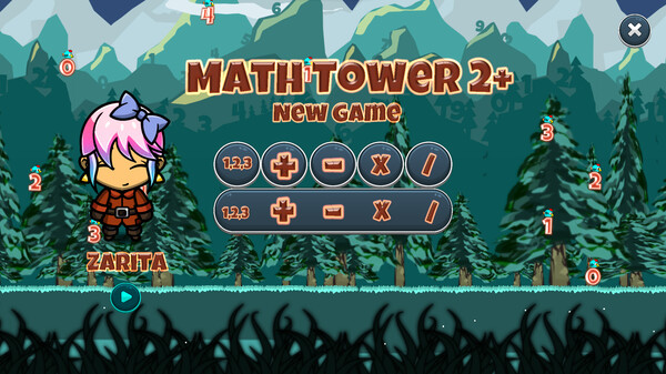 Add and Multiply, Math Tower 2.