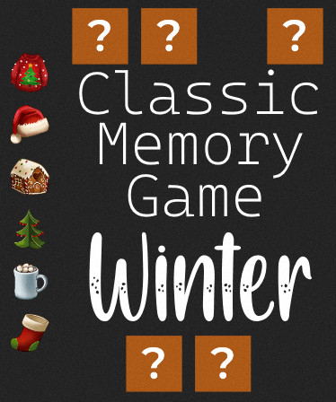 Classic Memory Game - Winter