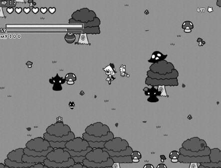 Screenshot z Lonely White