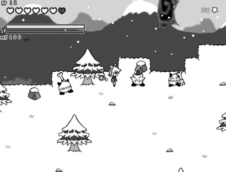Screenshot z Lonely White