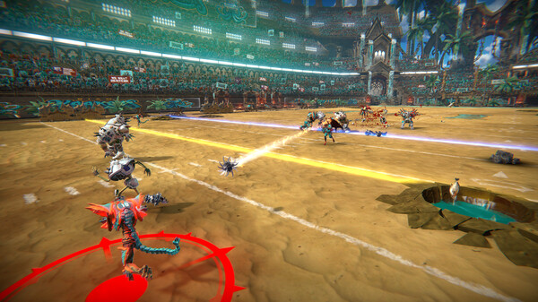 Screenshot z Mutant Football League: Diami Krakens Screenshot z Mutant Football League: Diami Krakens
