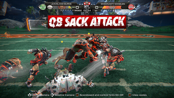 Screenshot z Mutant Football League: Sinsonasty Mangles Screenshot z Mutant Football League: Sinsonasty Mangles