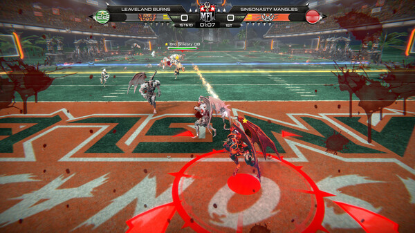 Screenshot z Mutant Football League: Sinsonasty Mangles Screenshot z Mutant Football League: Sinsonasty Mangles