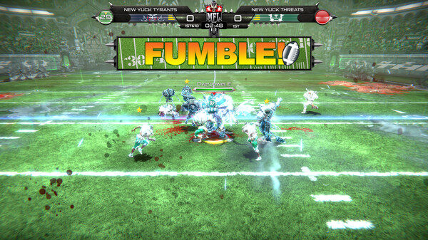 Screenshot z Mutant Football League: New Yuck Threats