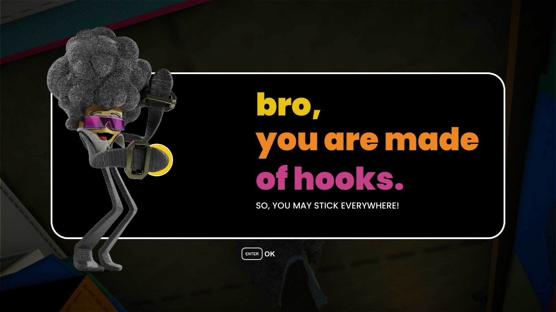 #4. Hook&Loop - The VELKRO Man (Steam) 由: fknE
