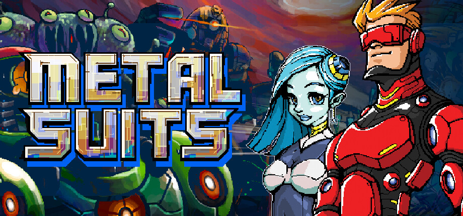 METAL SUITS: Counter-attack cover art