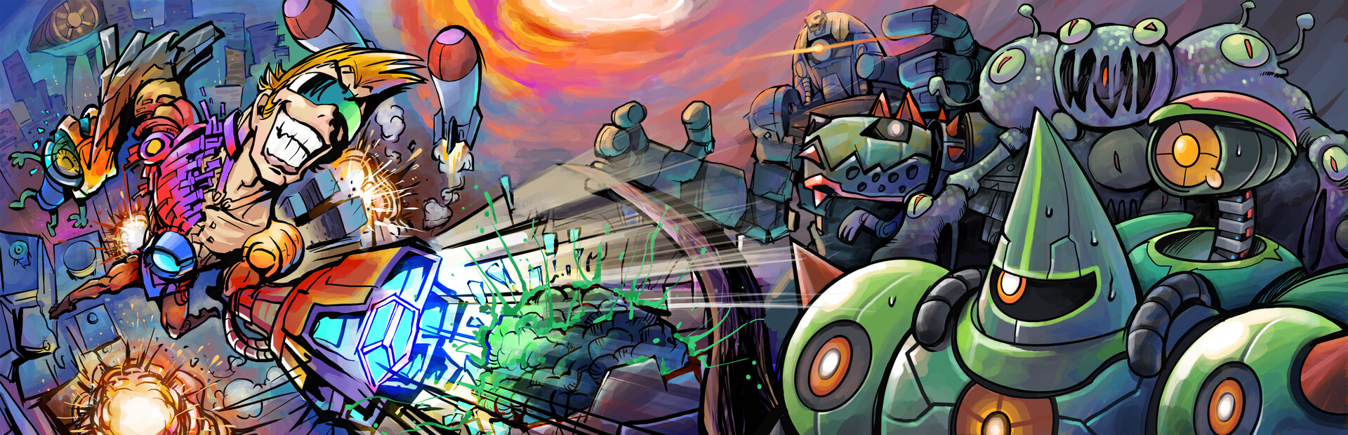 METAL SUITS: Counter-attack