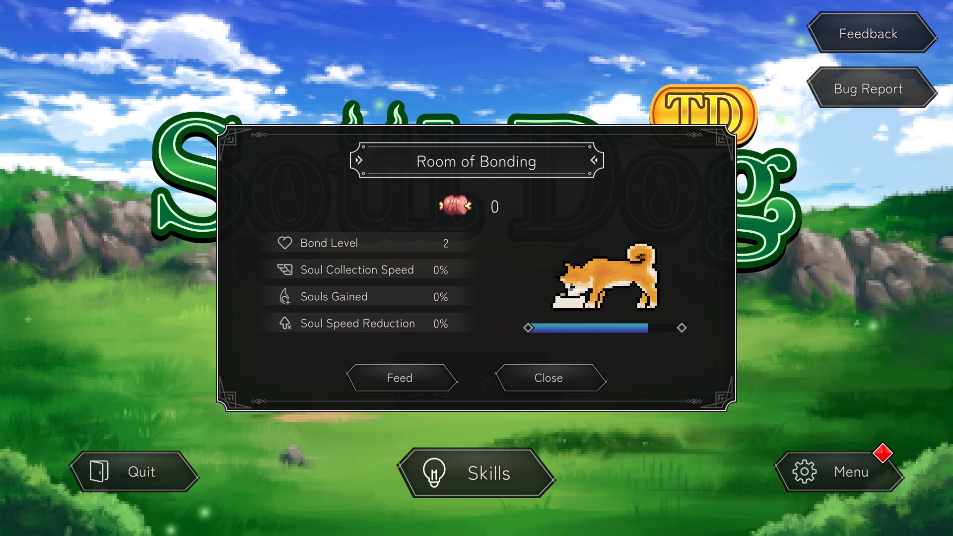 screenshot of 犬神ディフェンダーズ / Soul Dog TD 3