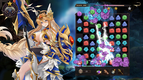 Screenshot z 英灵殿：女武神觉醒