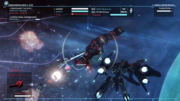Screenshot z Strike Suit Zero