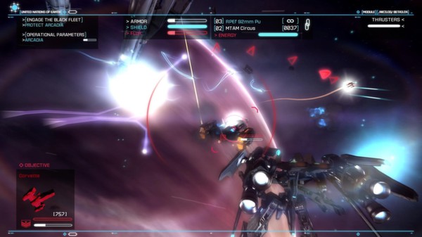 Screenshot z Strike Suit Zero