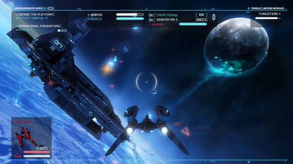 Screenshot z Strike Suit Zero