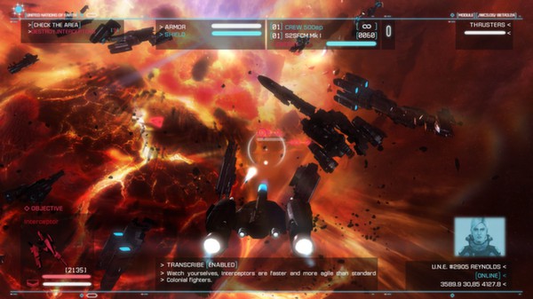 Screenshot z Strike Suit Zero