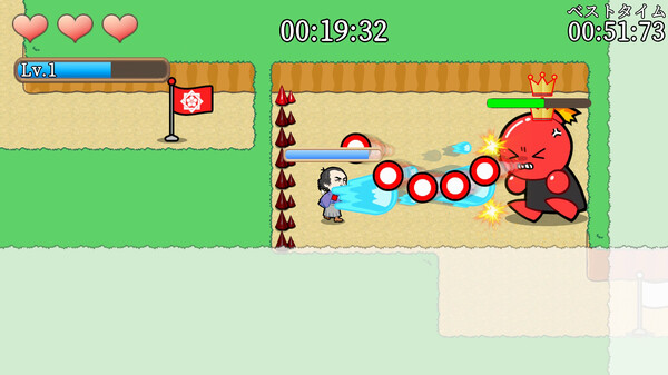 Sakamoto Dangerous Barrage game for windows Pc 1