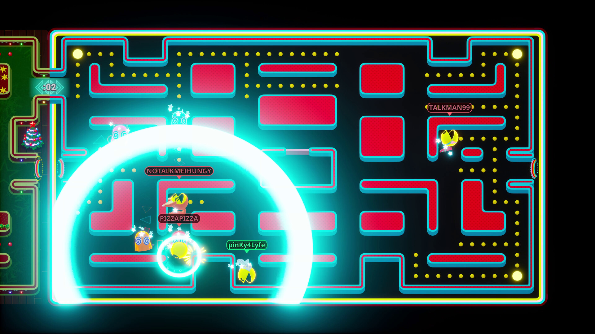 PAC-MAN Mega Tunnel Battle: Chomp Champs gameplay screenshot 5