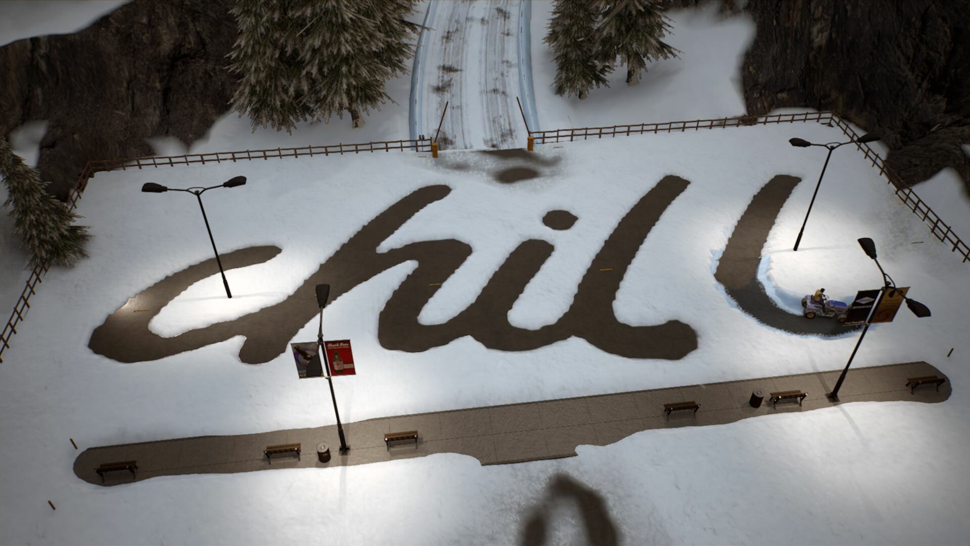 Snow Plowing Simulator — official gameplay screenshot 4