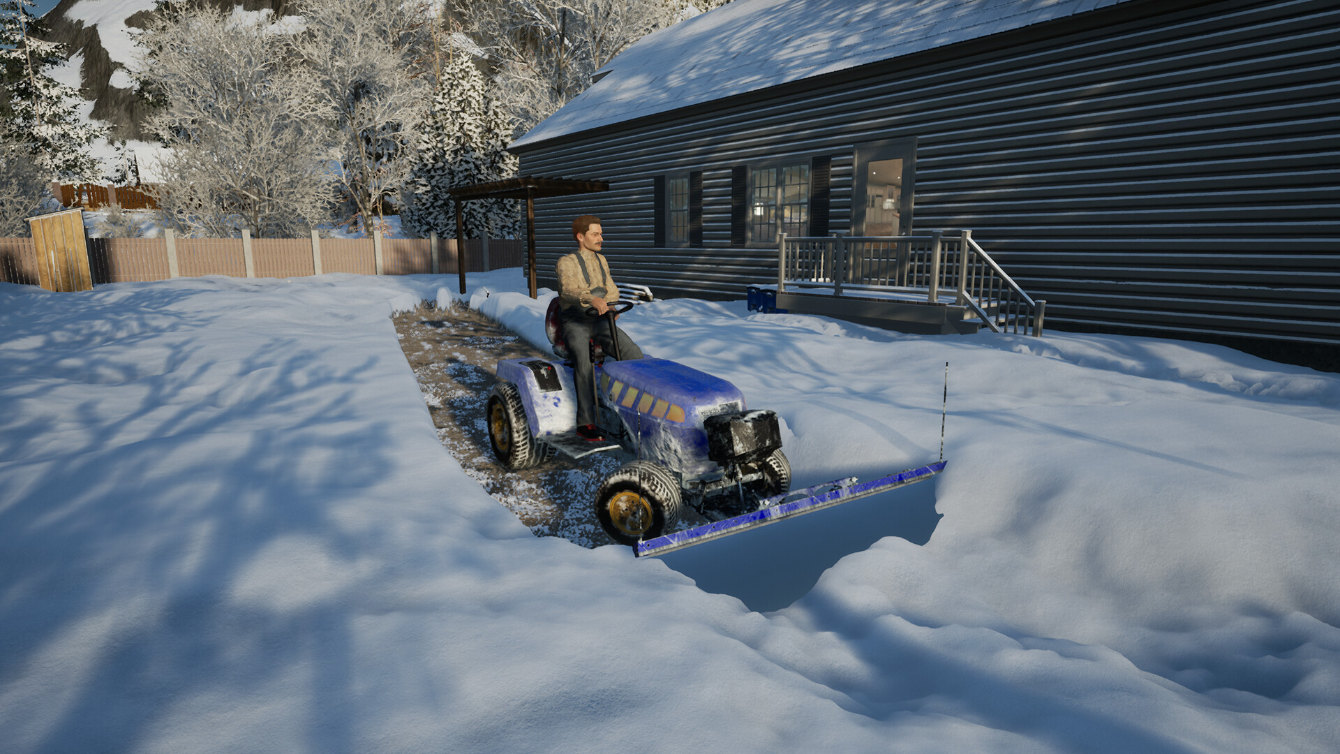 Snow Plowing Simulator screenshot #2