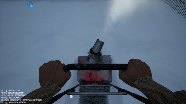 Screenshot z Snow Plowing Simulator